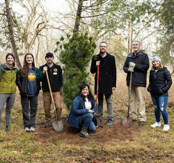 SEAS plants trees in support of Great Lakes tree planting initiative 
