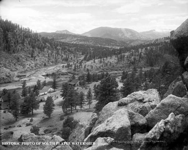Historic Photo of the South Platte watershed © http://www.colostate.edu/Depts/CSFS/platte/southplatte.html 