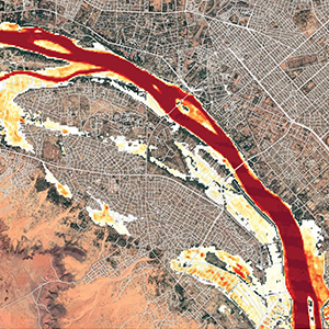 satellite observations of floods