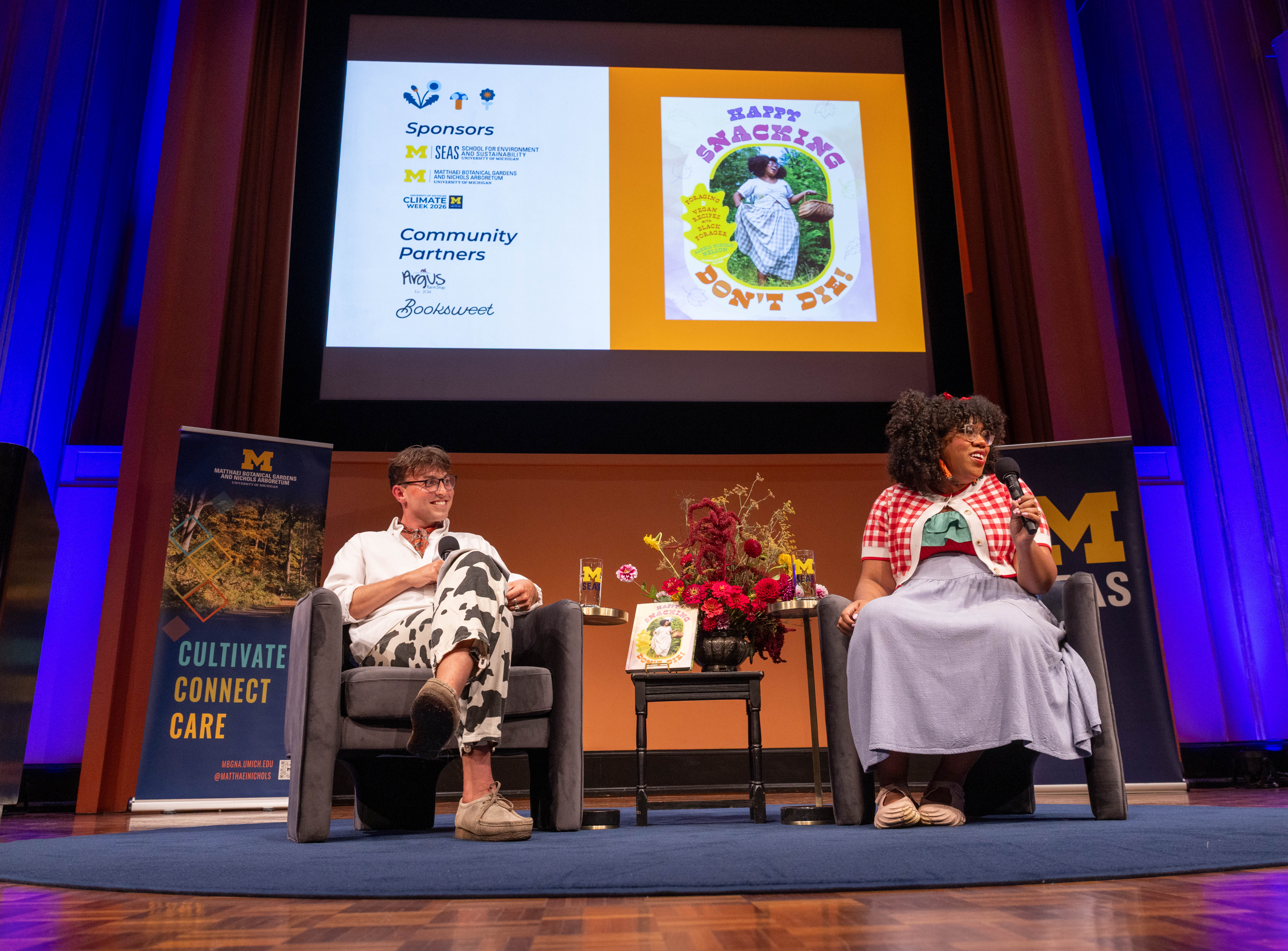 Black Forager shares stories of wild food and caring for the planet at U-M 