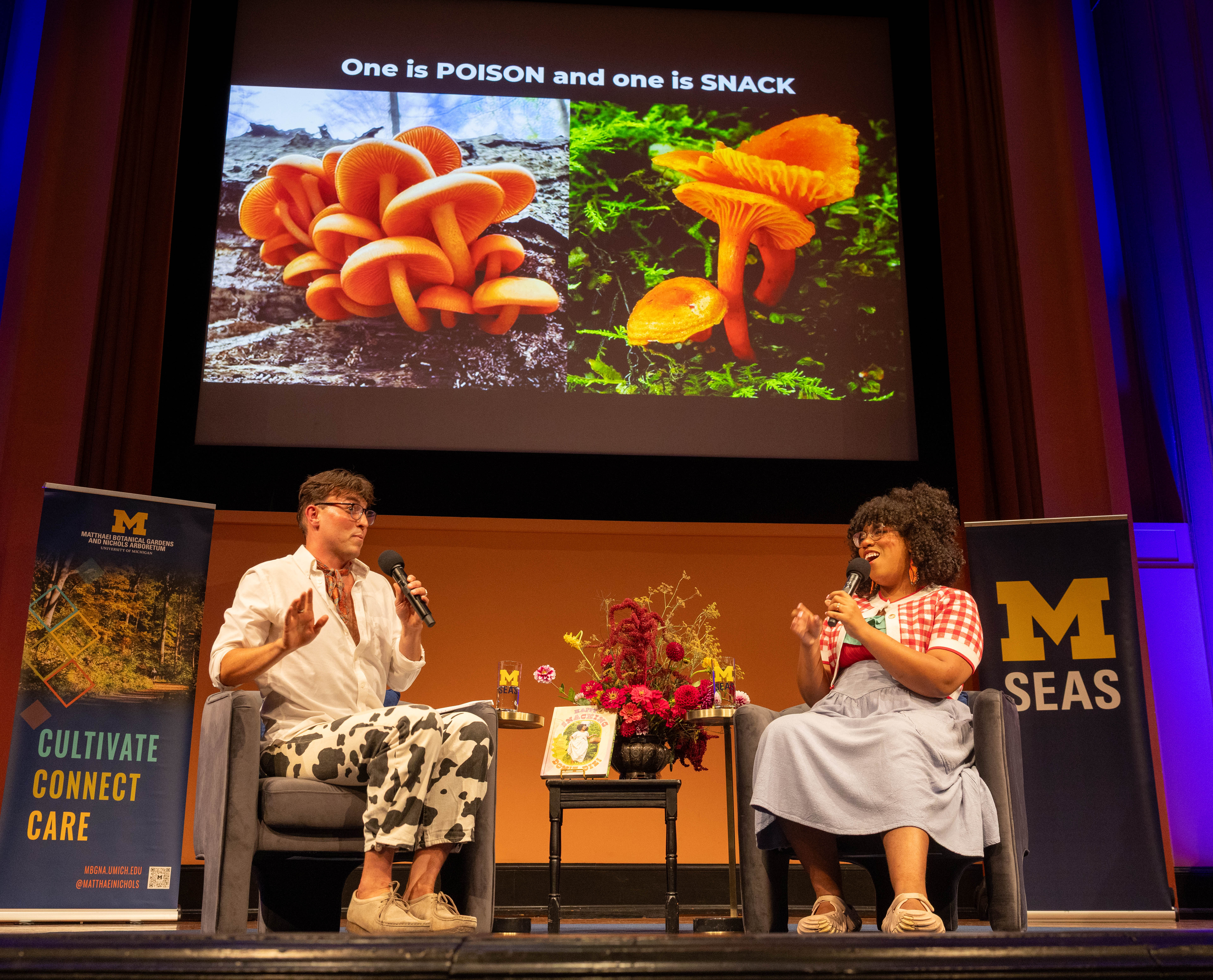 Black Forager shares stories of wild food and caring for the planet at U-M 