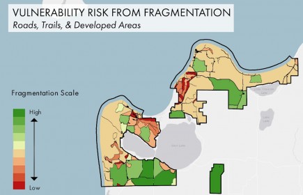 Fragmentation Map of SBDNL