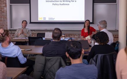 SEAS researchers learn to multiply their impact through engagement with policy