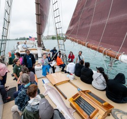 What lies beneath: Detroit River narratives emerge through schooner trips, boat building