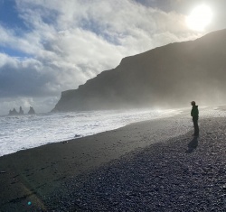 Jonathan Overpeck in Iceland
