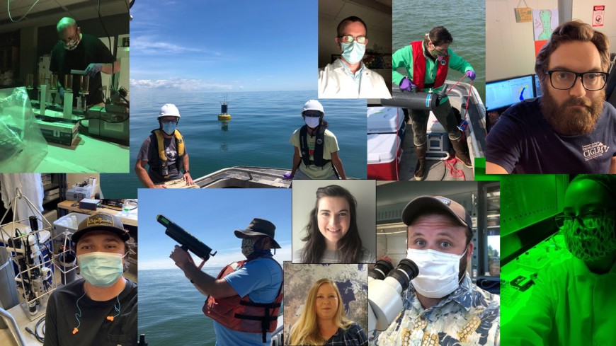 Provide Critical Information on Lake Erie’s Harmful Algal Blooms During COVID-19 Pandemic