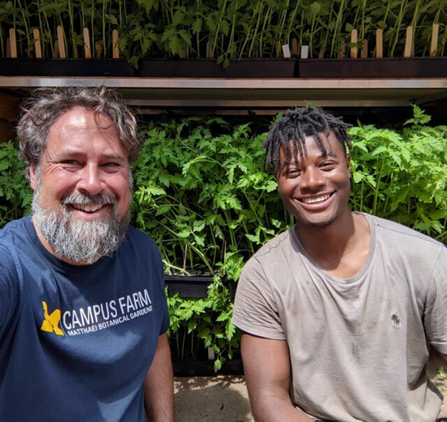 Program manager keeps Campus Farm bustling, partners with Detroit groups