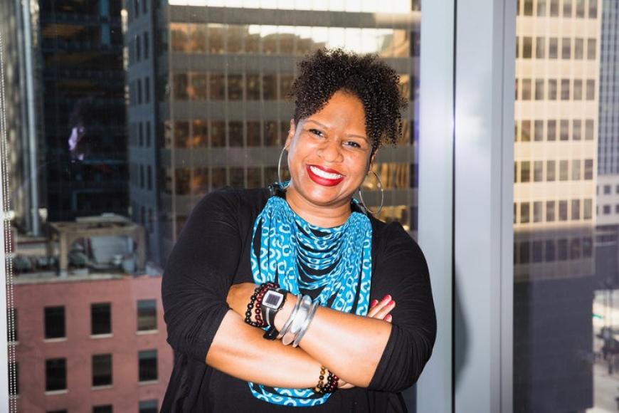 Dara Cooper, co-director of the National Black Food and Justice Alliance. - PHOTO COURTESY OF FOOD LITERACY FOR ALL