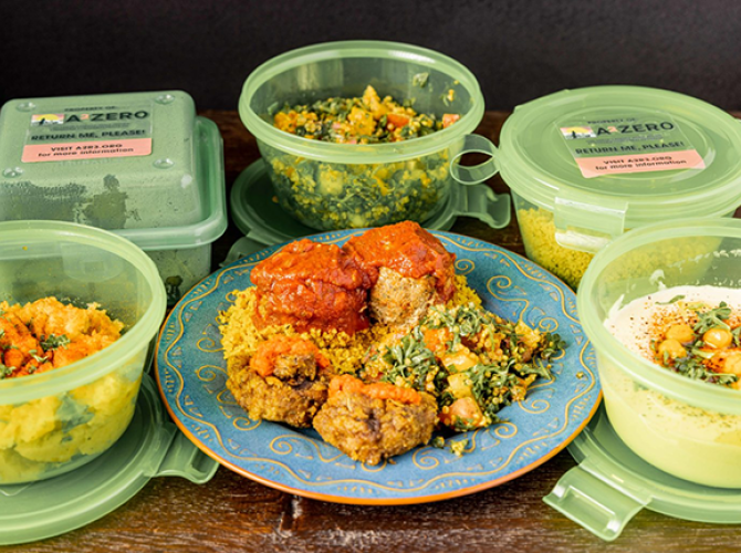 U-M study finds reusable take-out food containers can significantly reduce plastic waste, emissions, costs