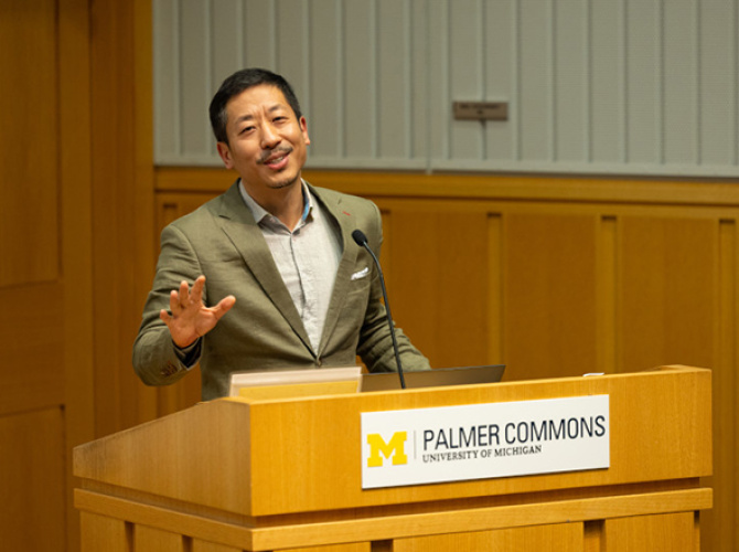 Talk by SEAS grad Tao Zhang focuses on ecological design